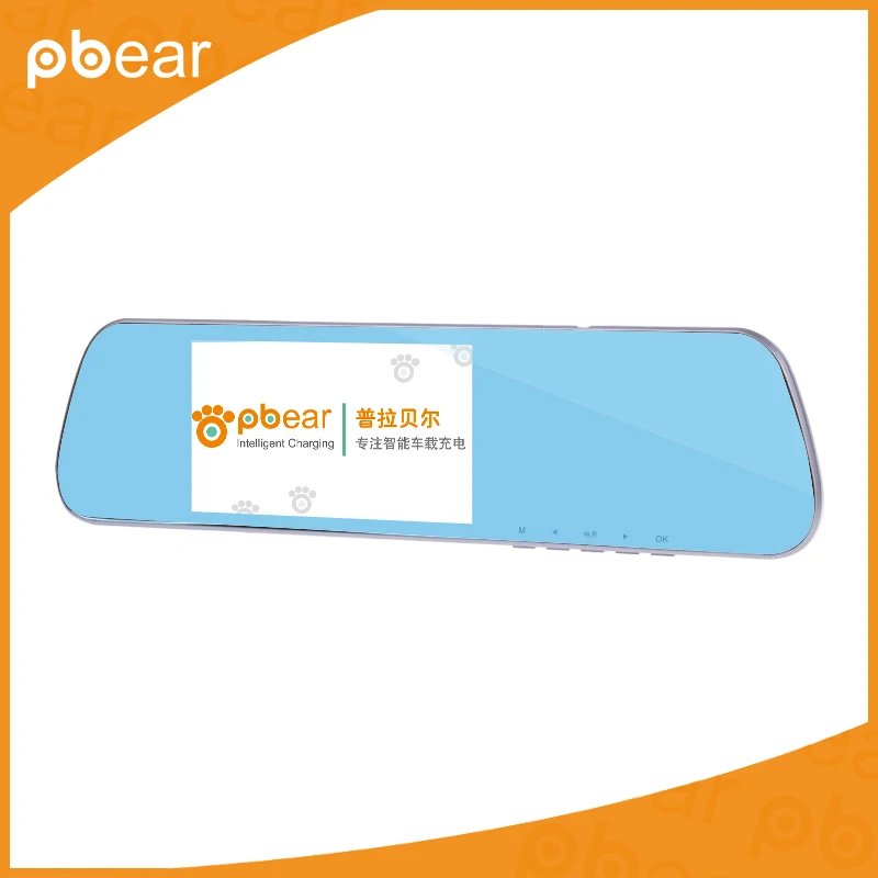 

Pbear Car Dvr 170 Degree Full HD 1080P Car Camera Recorder Inverted Mirror Double Tachograph Night Vision G-Sensor Driving