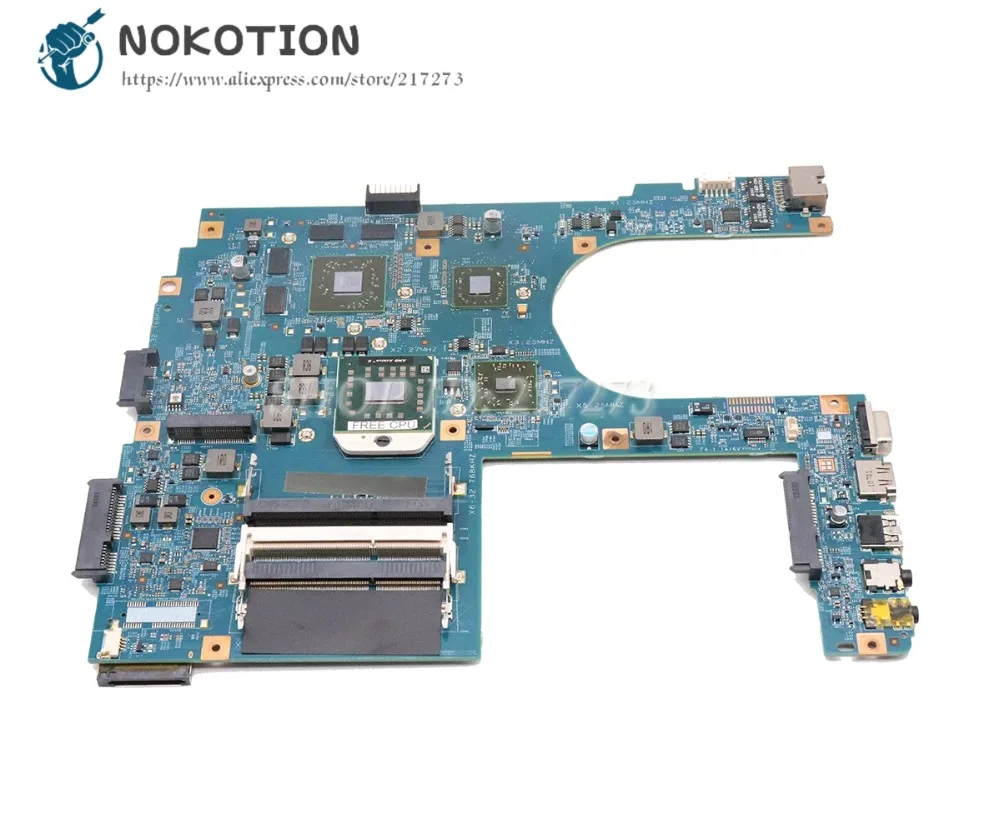 NOKOTION ноутбук материнская плата для Acer aspire 7552 7552G материнская плата MBPZS01001 48.4JN01.01M HD5650M 1 ГБ Разъем S1 Процессор