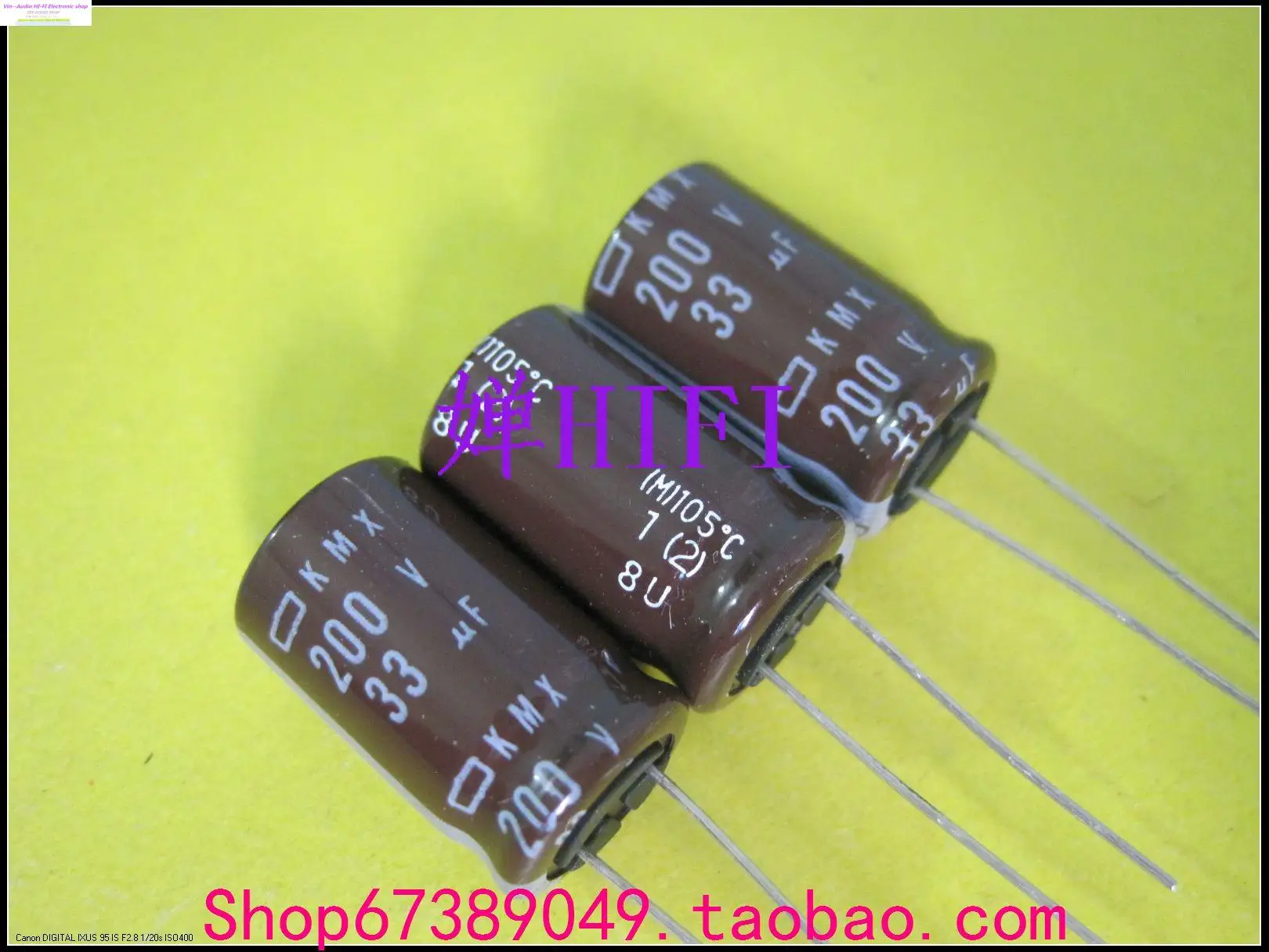 200PCS NIPPON Japan NIPPON genuine electrolytic capacitors 200v33uf