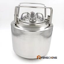 6 литр Корнелиус бочонок шарового затвора, наращиваемый, ручки, домашнего пивоварня с большим бочонком