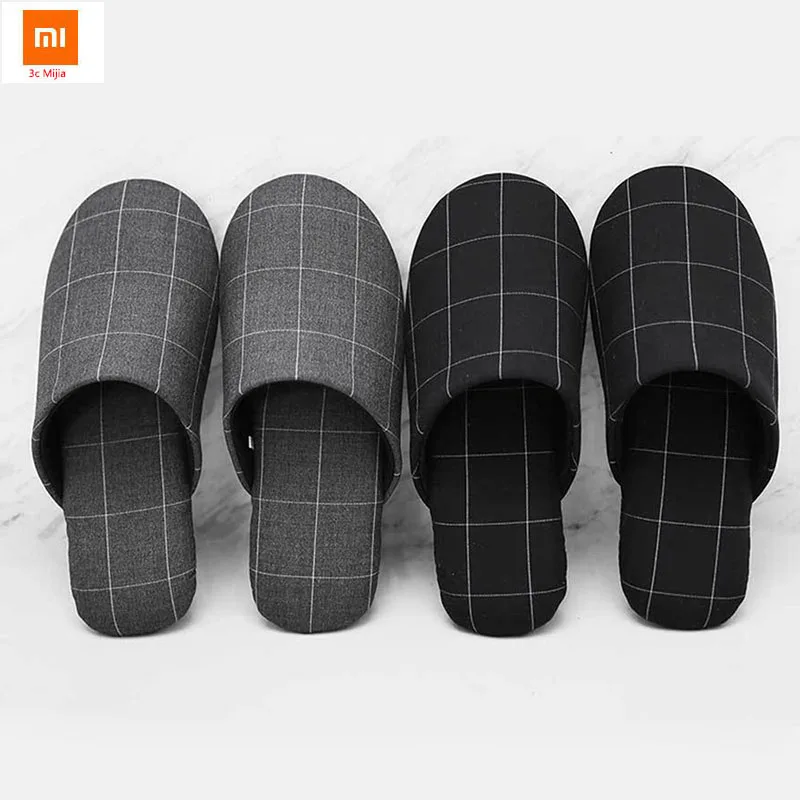 

Original Xiaomi Youpin Home Slippers Lithe Non-slip TPR Sole Light-weight Soft Comfortable for Father's Day Gift Slippers