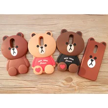 

3D Cute Cartoon Bear Phone Case for Xiaomi Redmi 5 Plus Soft Silicone Cover Fundas Coque for Redmi 5Plus / Redmi Note 5 Global