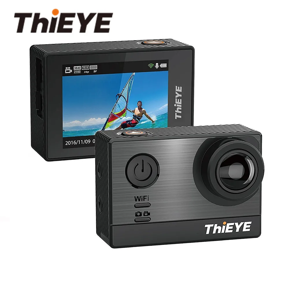 

Original ThiEYE T5e 1440P/60fps 1080P/120fps Ultra HD 2.0'' WIFI 4k Action Camera Waterproof Sports Camera DV Car Registrar