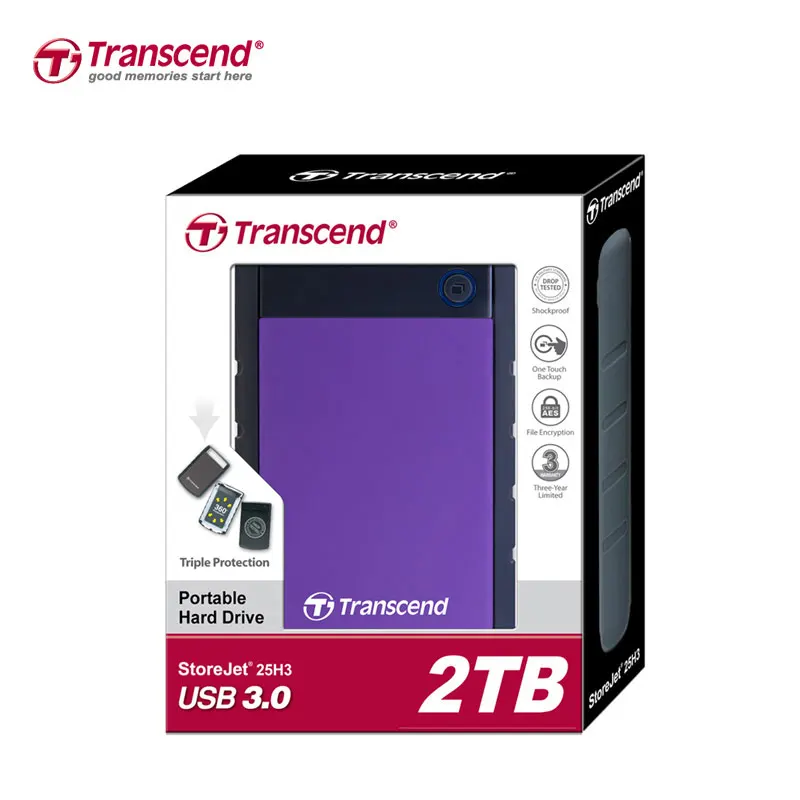 Transcend 2TB External Hard Drive 2.5\