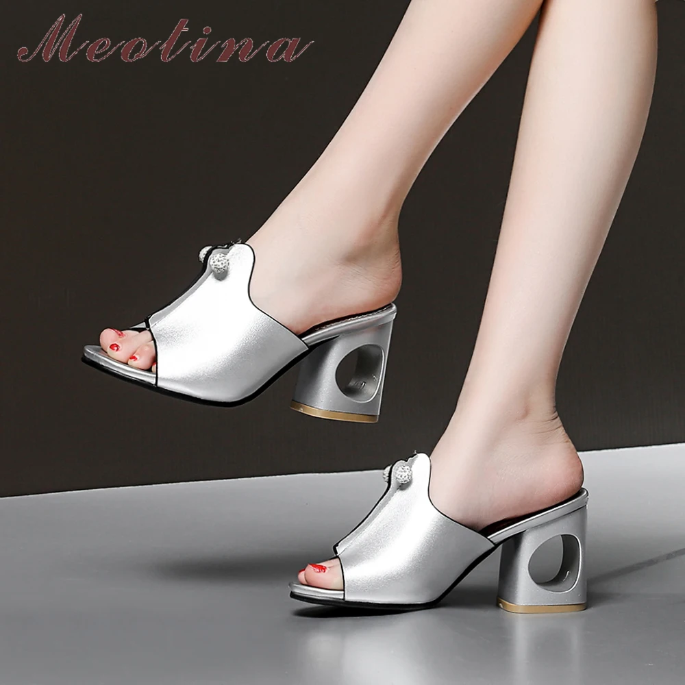 soft high heel slippers