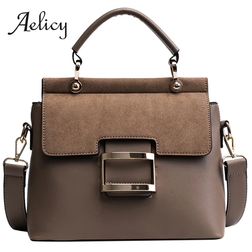 

Aelicy Women Leather Tote Bag Top Handle Handbags Women Large Shoulder Bag High Quality Retro Crossbody Messenger Bag For Ladies
