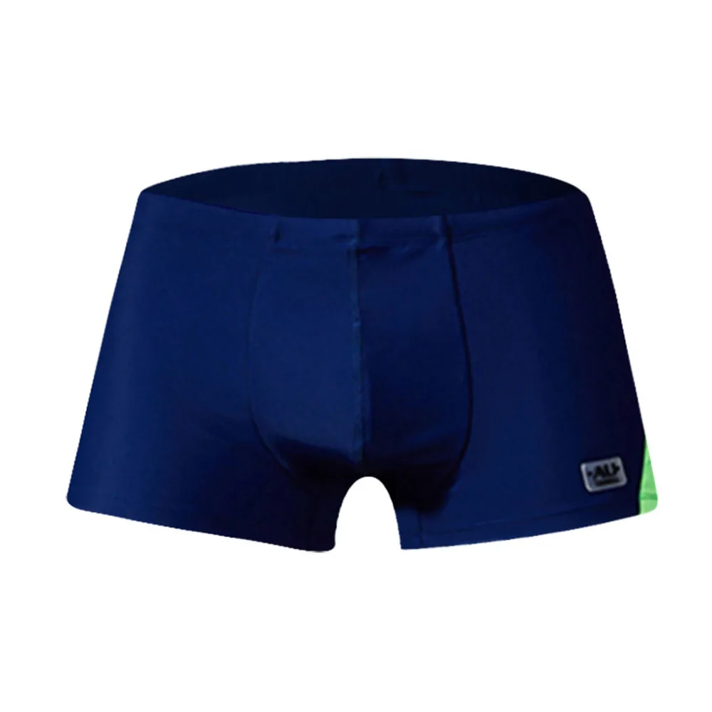 2019 Men's Lace-Up Low Waist Sexy Boxer Swimwear trunks shorts Sea surf swimming trunks beach swimming trunks for men 40M28 (5)