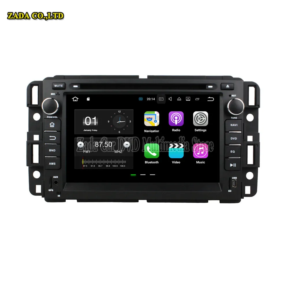 NAVITOPIA 7inch Quad Core 2GB Android 8.1 Car GPS navigation For GMC 2016 with DVD function/support Radio Head Unit | Автомобили и