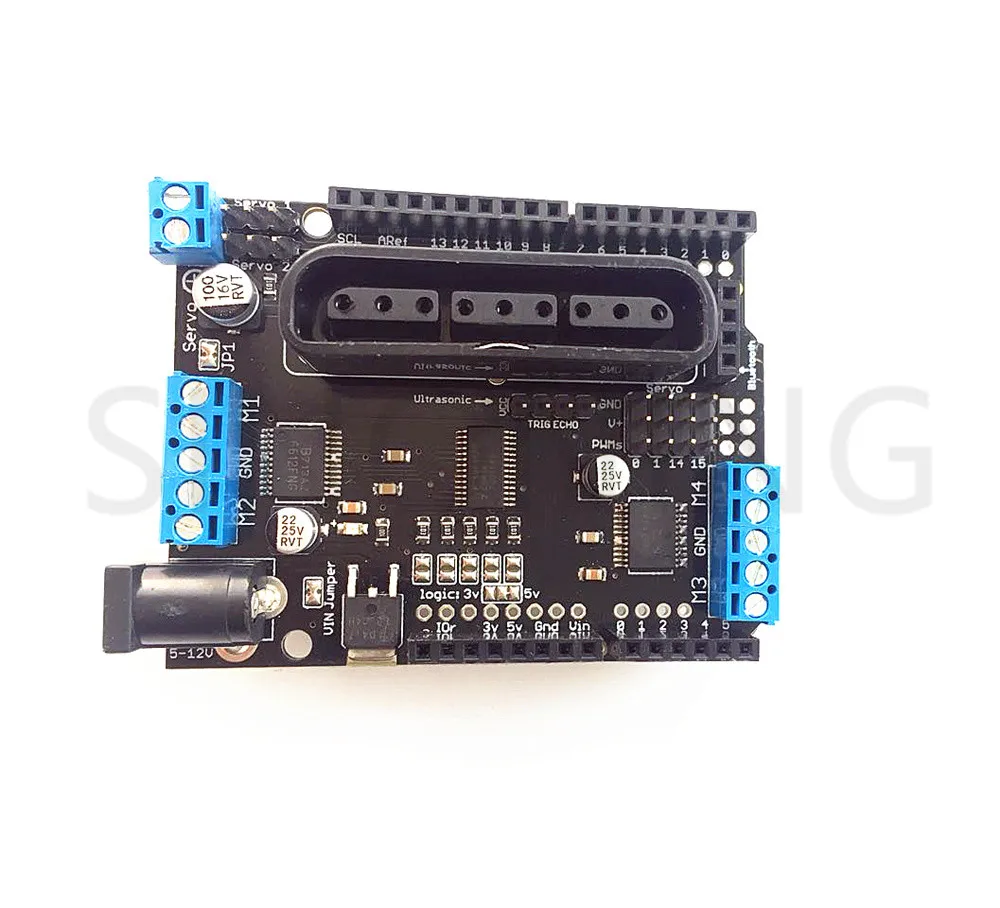 Arduino Motor Servo Shield  Driver Board  PS2 Handle Wireless Remote Control mearm