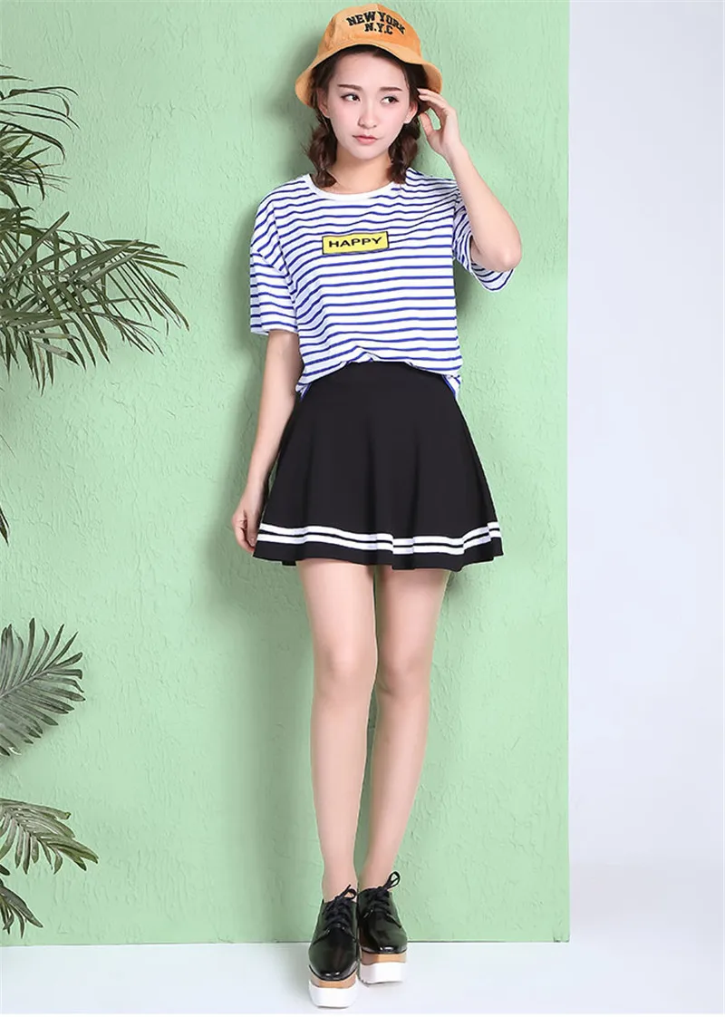 2022 Winter and Summer Style Brand Women Skirt Elastic Faldas Ladies Midi Skirts Sexy Girl Mini Short Skirts Saia Feminina black midi skirt