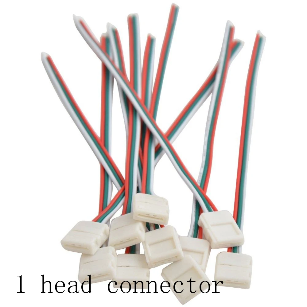5 шт. ws2812 ws2811 ws2812b 3pin 10 мм RGB СВЕТОДИОДНЫЕ коннекторы зажимы аксессуары женский