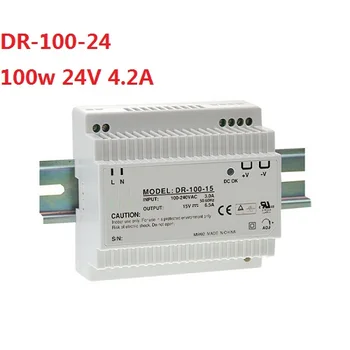 

Industrial DIN Rail Single Output power supply DR-100-24 100W 24V 4.2A