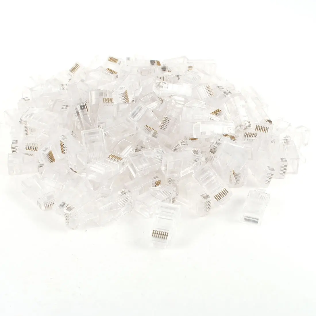 

IMC hot 150 Pcs RJ45 8P8C Network Cable CAT5E Cat6 Connector Crimp Plug