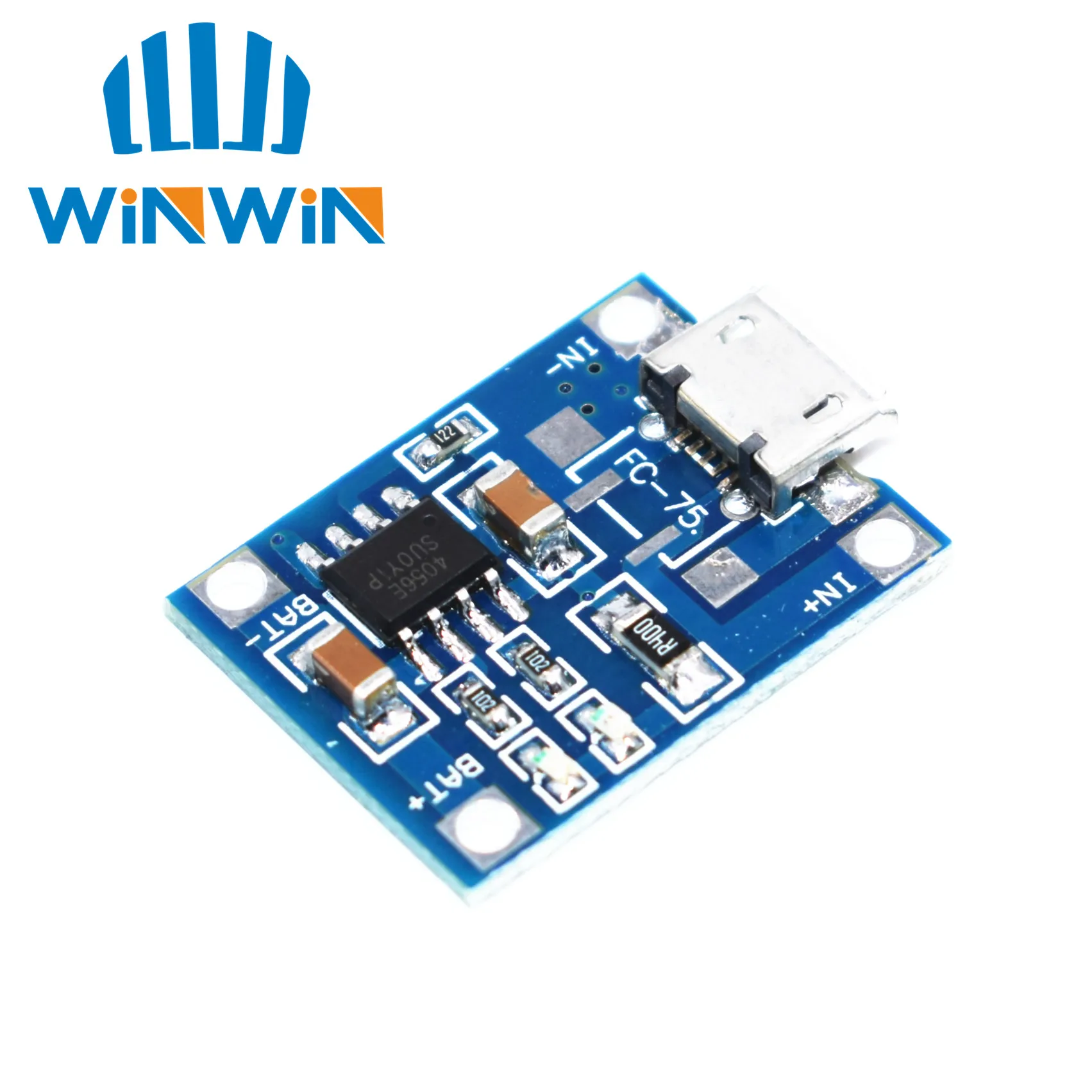 

1pc 5V Mini MICRO USB 1A TP4056 Lithium Battery Charging Charger Module New Hot Worldwide new arrival