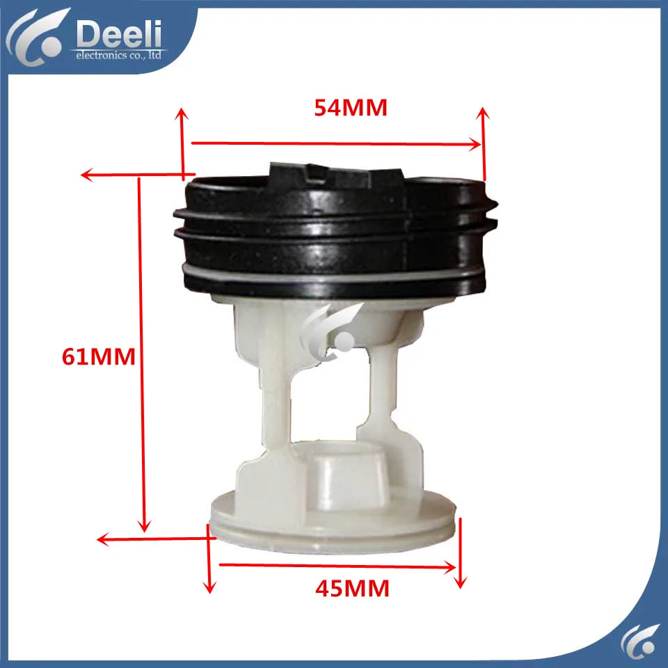 Детали стиральных машин дренажный насос фильтр очистки сточных вод для подключения ЖК-дисплея к порту для XQG60-601S MG52-8001 MG53-8031 WF-R1065S