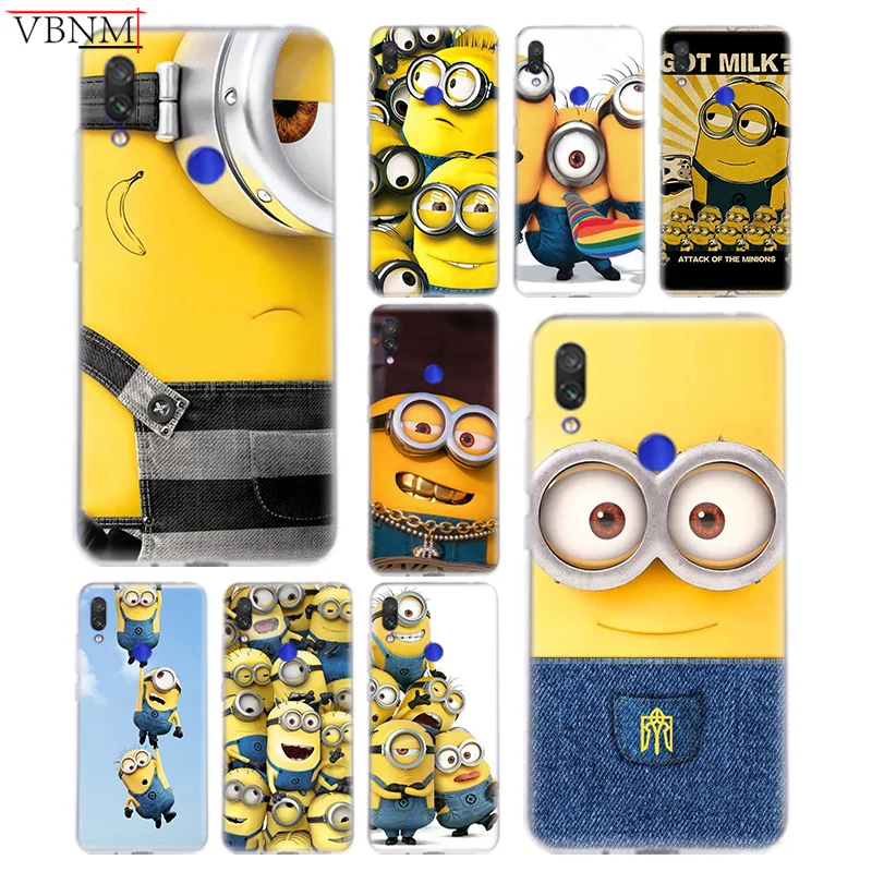 

Despicable Me Minions Popular Soft Silicon TPU Case For Xiaomi Redmi Note 4 5 6 7 7Pro For Redme S2 GO Art Gift Customized Cases