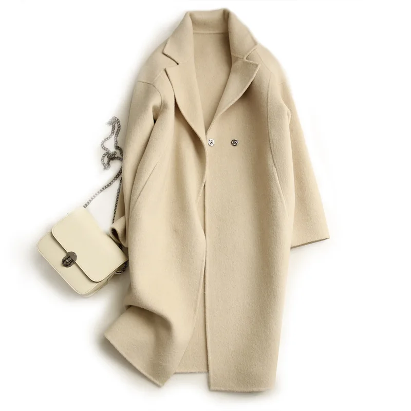 2018 Winter jacket Women Pure Handmade cashmere 100% solid colour wool coat women cashmere trenchcoat elegant long overcoat 2018 Winter jacket Women Pure Handmade cashmere 100% solid colour wool coat women cashmere trenchcoat elegant long overcoat