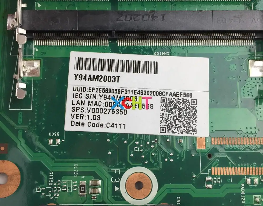لتوشيبا L855 S855 V000275350 6050A2509901-MB-A02 محمول اللوحة اللوحة اختبار