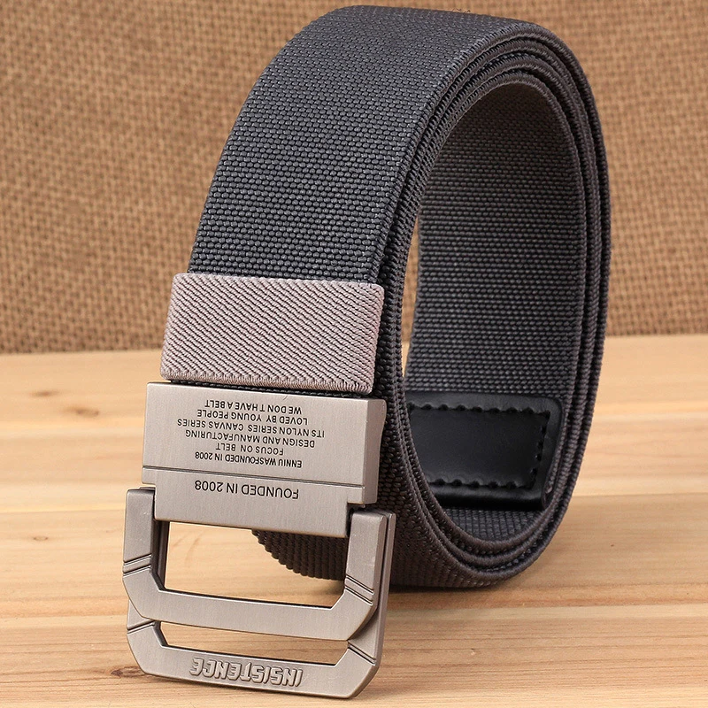 

Military Equipment Tactical Army Belt Man Trousers Long Belt Metal Buckle Thicken Canvas Belts Men Black Nylon Waist Accessories
