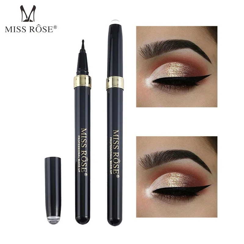 

New Black EyeLiner Eye Pencil Long-lasting Special Pen point Design Liquid Eye Liner Quick Dry Makeup Beauty Tool MISS ROSE