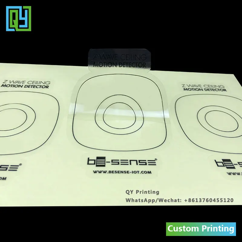 1000pcs 78x116mm 무료 배송 사용자 정의 인쇄 투명 접착 레이블 장치 포장 레이블 모델 브랜드 이름 로고 스티커