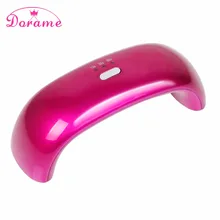 Dorame Rainbow UV Lamp 9W Nail Dryer Time Setting10S 30S 60S for Nail Gel Polish Curing Nails UV Led Lamp Dryers Nail Art Tools