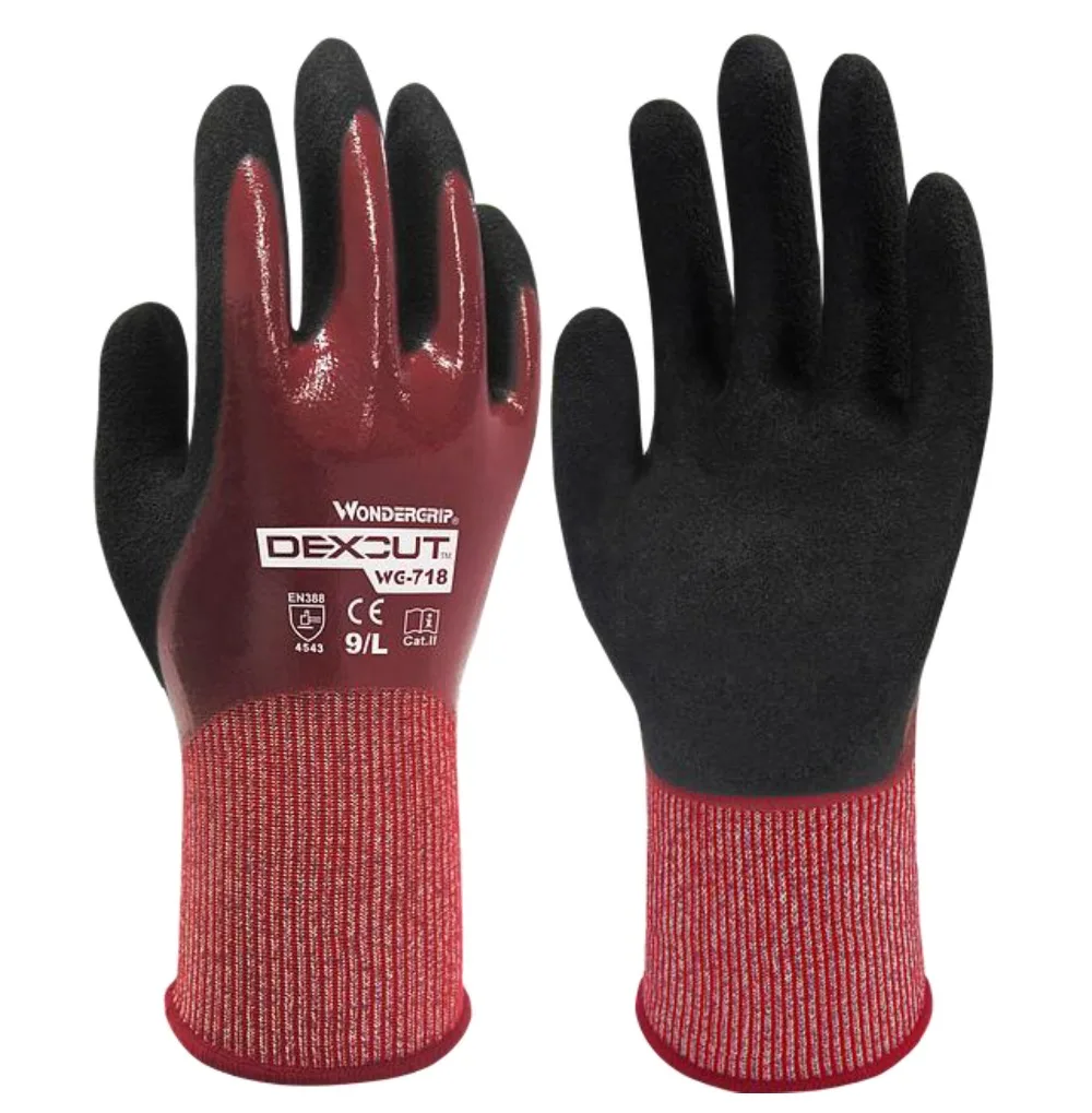 Water proof safety glove Full oil cut resistant comfortable wear