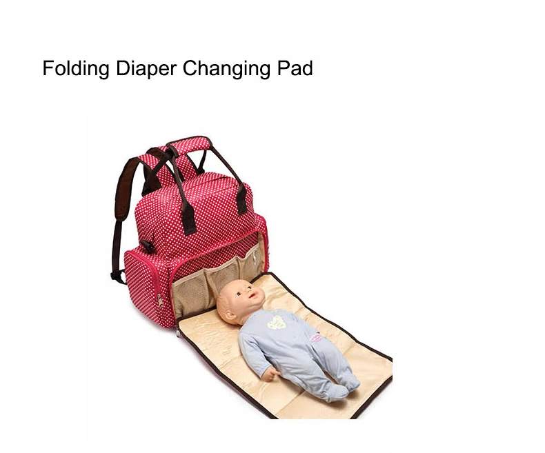 Многофункциональная сумка для мам рюкзак большой Ёмкость детские пеленки мешок с подгузник пеленания Водонепроницаемый новорожденных