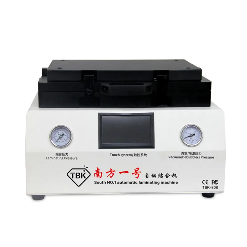 

TBK-808 800W LCD Touch Screen Repair Automatic Bubble Removing Machine OCA Vacuum Laminating Machine with automatic lock gas