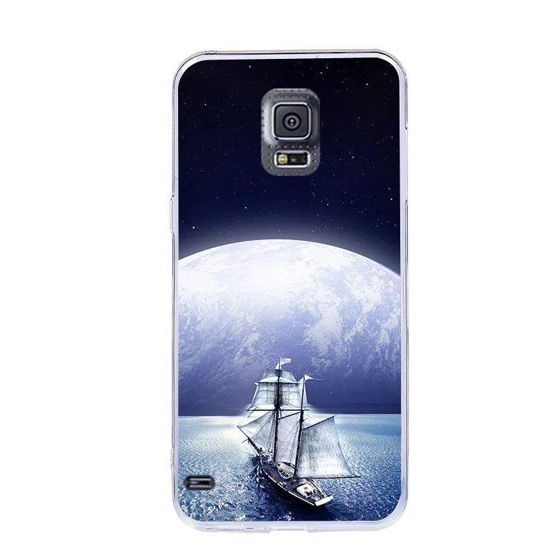 91 Чехол для samsung Galaxy S5 mini, прозрачный мягкий чехол из ТПУ для samsung S5mini SM-G800F G800, силиконовая задняя крышка 4,5" - Цвет: 91