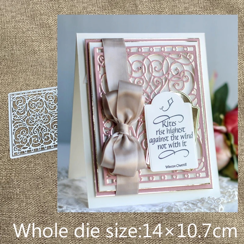 Frame Metal Cutting Dies Craft Scrapbooking Album Embossing Die Cut Dies DIY