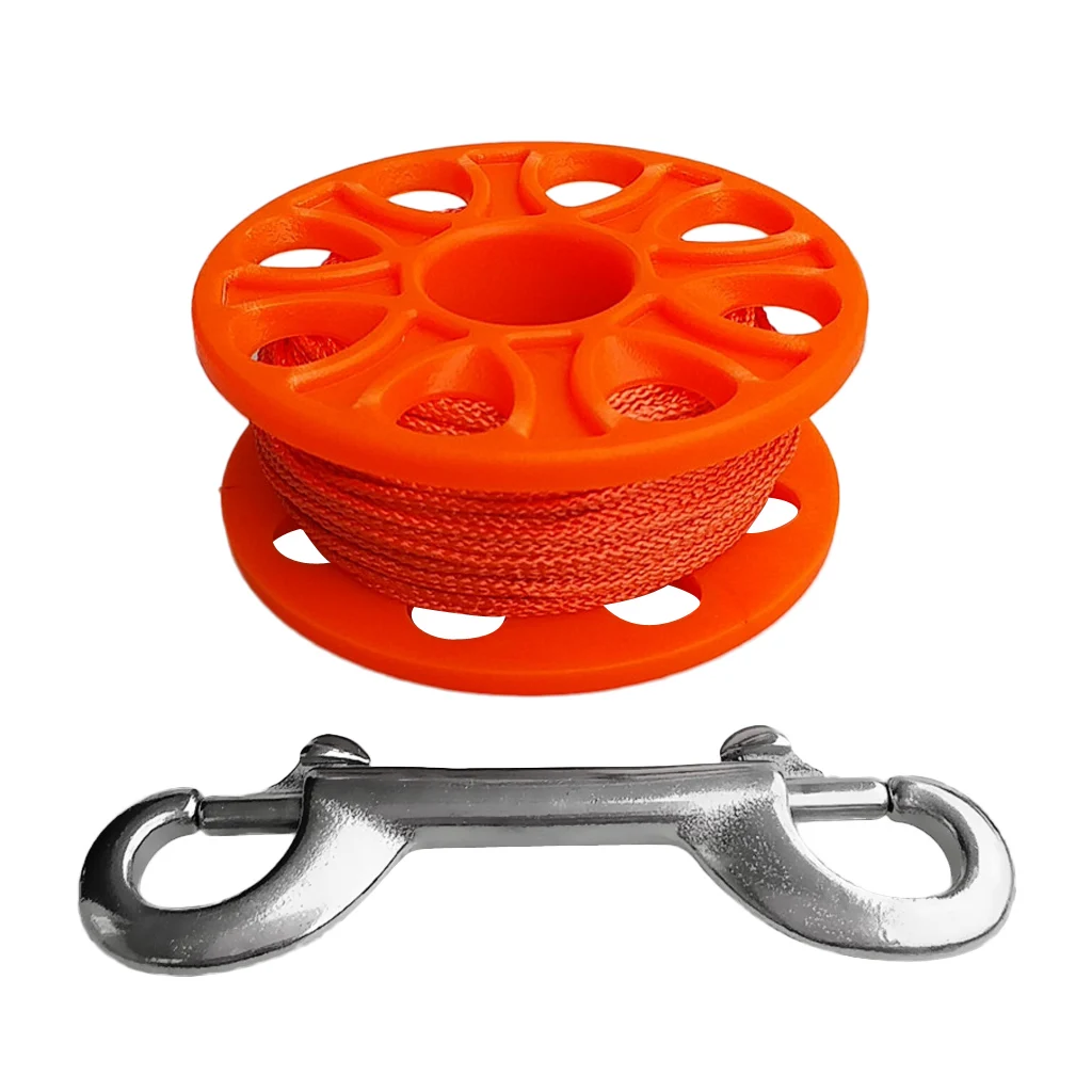 Perfeclan Scuba Diving Reflective SMB Surface Marker Buoy & Finger Dive Reel Diving Finger Spool Spearfishing Equipment