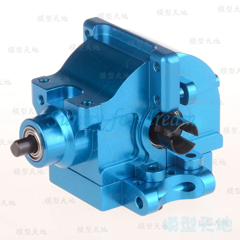 

Aluminum Alloy Rear Gear Box Complete Drive & Diff.Gear 06064 02030 02024 06046 02138 02139 1/10 HSP 94122 94166 94177 94188