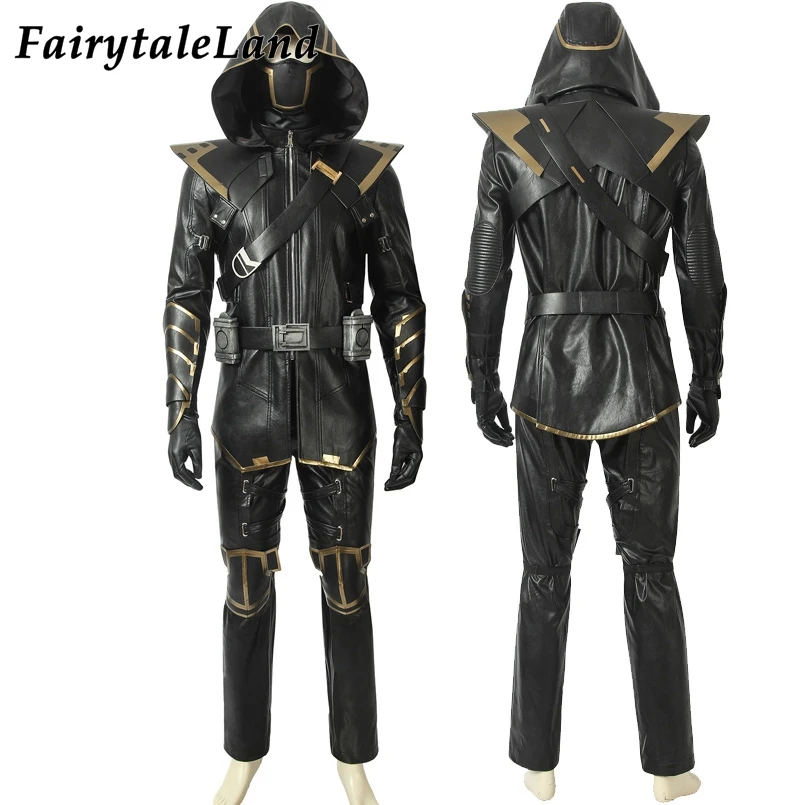 Avengers Endgame Hawkeye cosplay costumes Clint Barton Halloween cosplay outfit Full Set Clinton Barton Battle suit men shipping