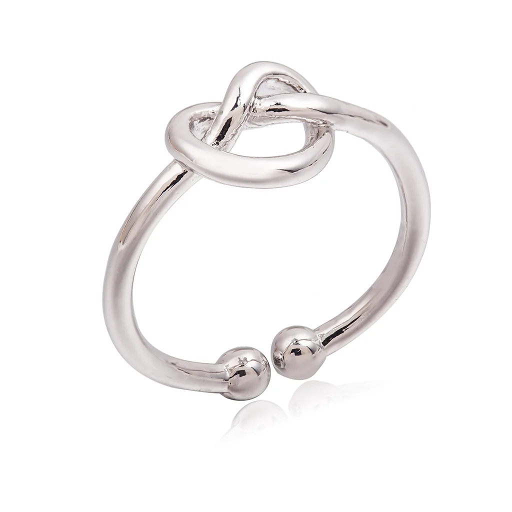 

2019 Hot Sale Fashion jewelry Simple wild small love opening ring Fit Women and female as gift