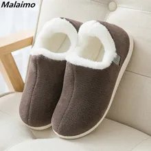 Новинка; зимняя Нескользящая хлопковая обувь на толстой подошве; модные теплые уличные ботинки; специальное предложение