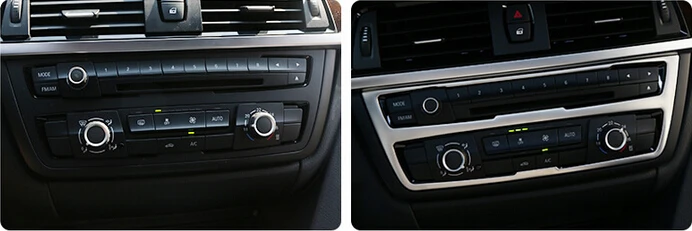 font b Car b font styling Stainless font b Interior b font Central Middle Console