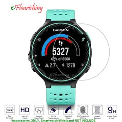 4 шт./лот (2 стекла es + 2 салфетки) для Smartwatch Garmin Forerunner 230 Smartwatch Закаленное стекло Защитная пленка защита экрана-/