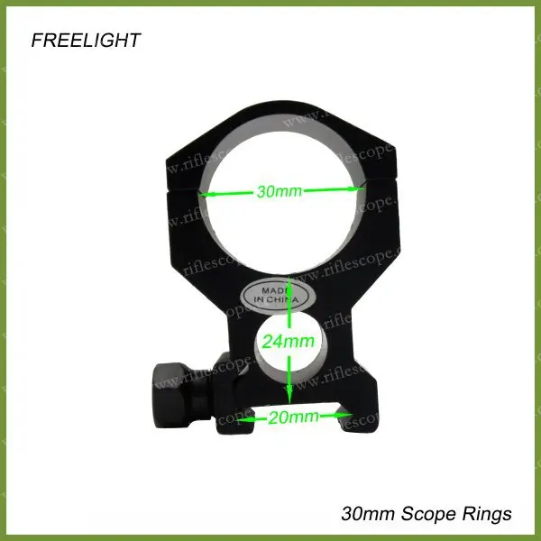 Tactical 30mm Rifle Scope Weaver Mount Ring Fit 21mmPicatinny Rail