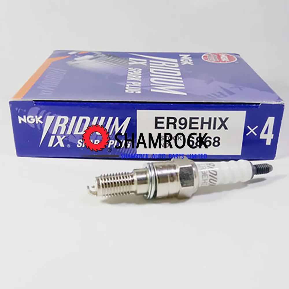 

original NGK Teile Laser Iraurita Spark Plugs NGK ER9EHIX 6868 fo 1998-1992 Hhonda VFR400 R3L R3M RK RL RN (NC30) RVF400 (NC35)
