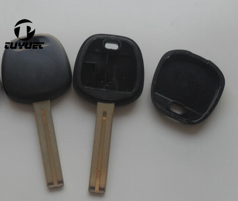 Замена случае ключ заготовки для Lexus транспондер Оболочки toy48 короткие лезвия 38 мм/40 мм(внутри доступны для TPX1, TPX2
