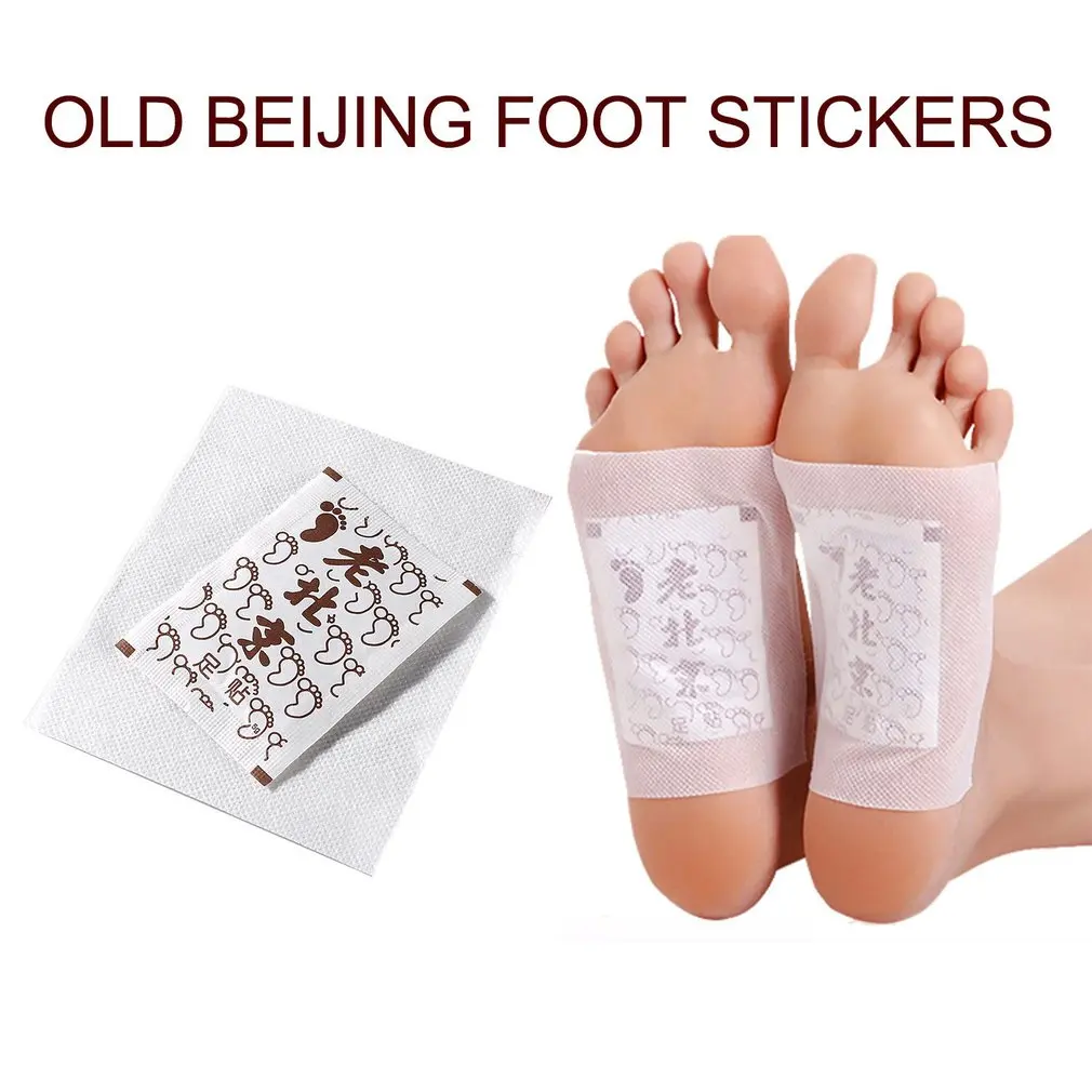 HOT chinese nature herb Foot Patches Pads Body Toxins Feet Slimming