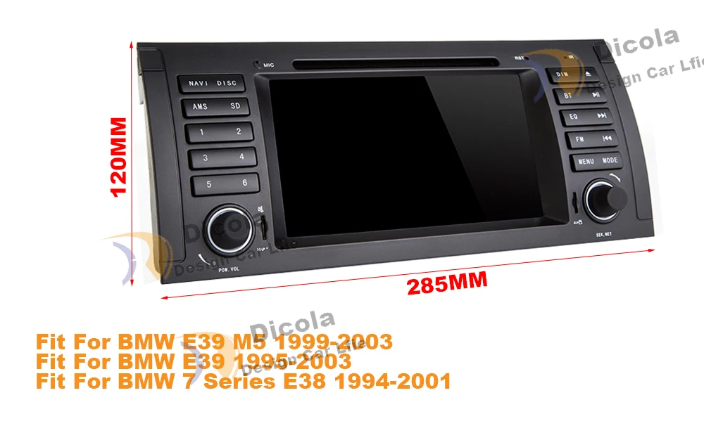 Flash Deal Android 8.0 2 DIN Car DVD GPS For BMW E39 X5 7 Series E38 with CANBUS WIFI USB stereo navigation Multimedia car radio stereo PC 0