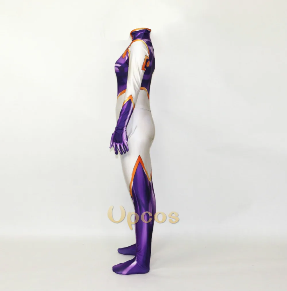 3D принт Mt леди костюм лайкра спандекс Аниме Boku No Hero Academy Mt Женское боди Zentai