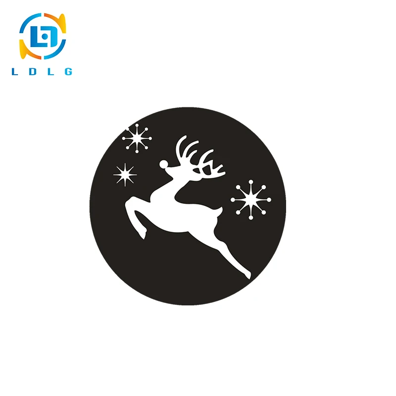 CE Approved High Definition ONE COLOR Glass Gobo for