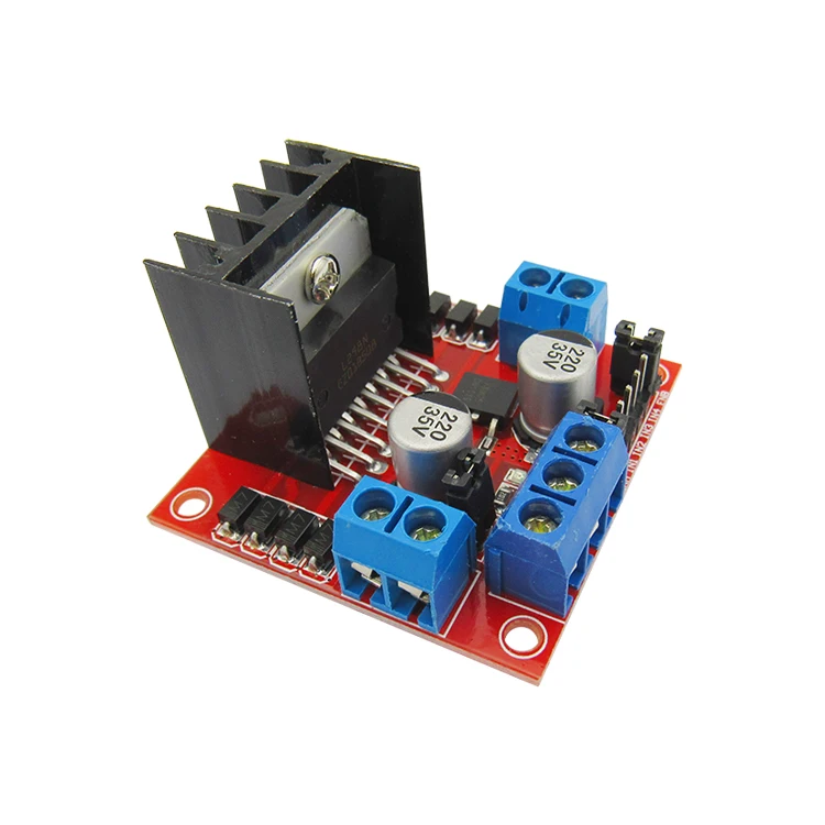 

L298N motor drive module, DC stepper motor, intelligent vehicle, robot parts