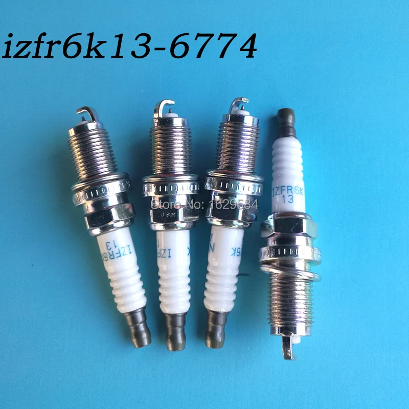 4x LASER IRIDIUM SPARK PLUGS For HONDA Accord FIT 2007-2013 IZFR6K13 6774 Base Hatchback 4-Door LX Coupe 2-Door 4x LASER IRIDIUM SPARK PLUGS For HONDA Accord FIT 2007-2013 IZFR6K13 6774 Base Hatchback 4-Door LX Coupe 2-Door