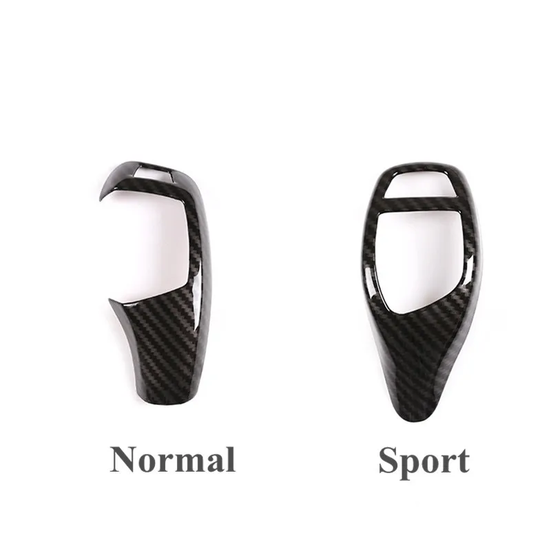 

Car Gear Head Shift Knob Cover ABS Gear Shift Knob Handbrake Grip Base Decoration Sticker For BMW X3 X4 X5 X6 1/2/3/4/5/6 Series