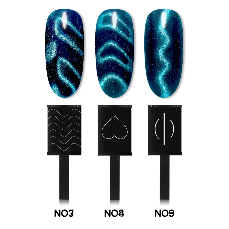 1 шт. магнитная палочка для дизайна ногтей магнит УФ-краска гель Инструмент для полировки ногтей 5D кошачьи глаза лак гель для маникюра Лак для творчества дизайн - Цвет: XZH04201