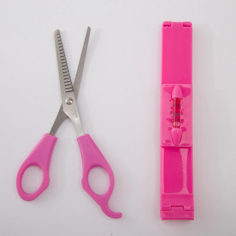 

Hairdressing Scissors Hair Clippers Hairdresser Razor Haircut Bangs Scissors Fringe Trimmer Horizontal Rule Tooth Scissors